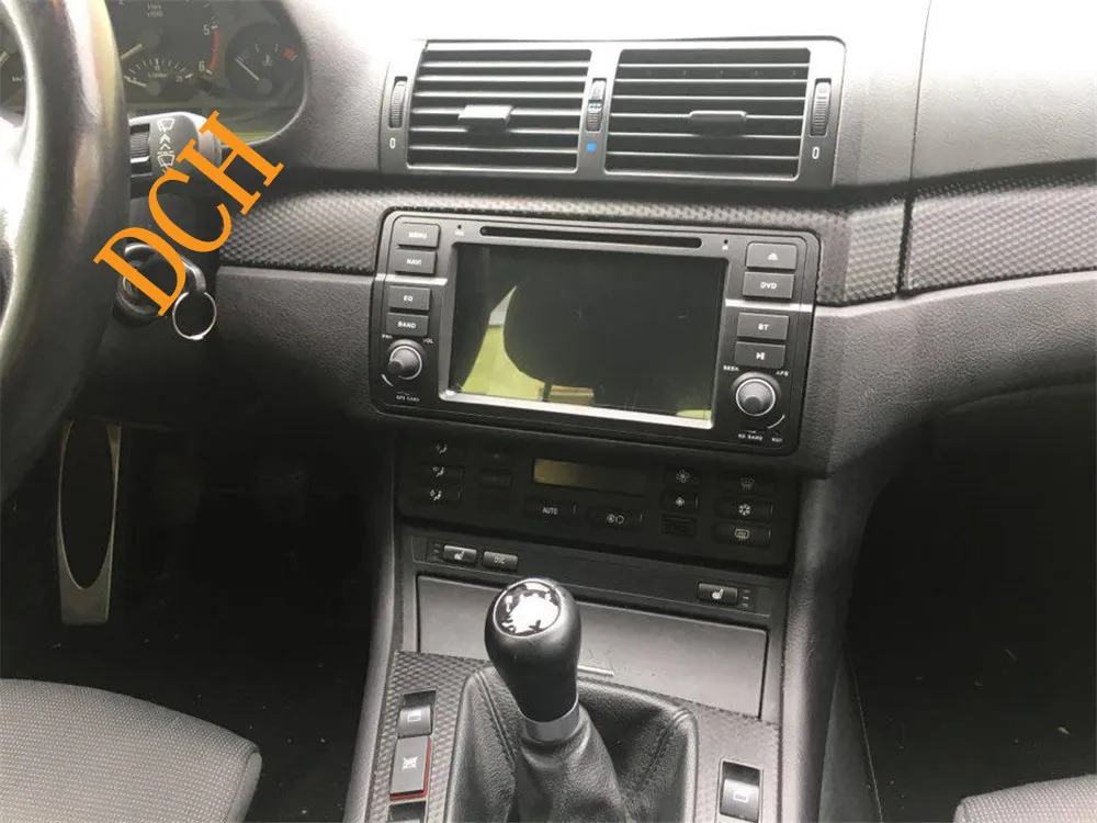 Discount 7 INCH Android 9.0 8 CORE octa cor Car dvd player gps navigation For BMW E46 M3 X5 Rover 3 Series RAM carplay 30 EQ RADIO STEREO 5