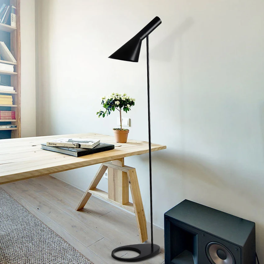 Nordic Arne Jacobsen Design Aj Led Floor Lamps Living Room Floor Lamp Bedroom Bedside Lamp Floor Standing Light Luminaria Buy At The Price Of 4 70 In Aliexpress Com Imall Com