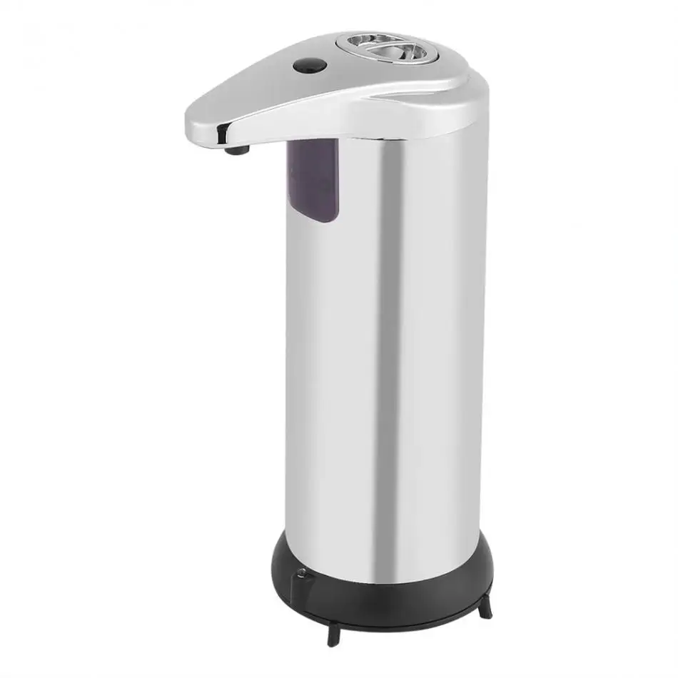 

Non-contact disinfectant dispenser bathroom hardware 250 ml stainless steel automatic liquid soap dispenser