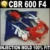 Литья под давлением комплекты для HONDA CBR 600 F4 зализах 1999 2000 CBR600 99 00 красный синий набор зализа пластиковые детали P2
