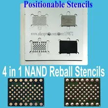 Efix 4 в 1 BGA чип IC IP NAND Flash позиция реболлинга станции трафареты Тепловая пушка для iPhone iPad PCIE HDD ремонт наборы инструментов