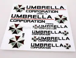 Новые 3D Resident Evil Umbrella Corporation стайлинга автомобилей Наклейка украшения Наклейки для Tesla Toyota Chevrolet Volkswagen лада