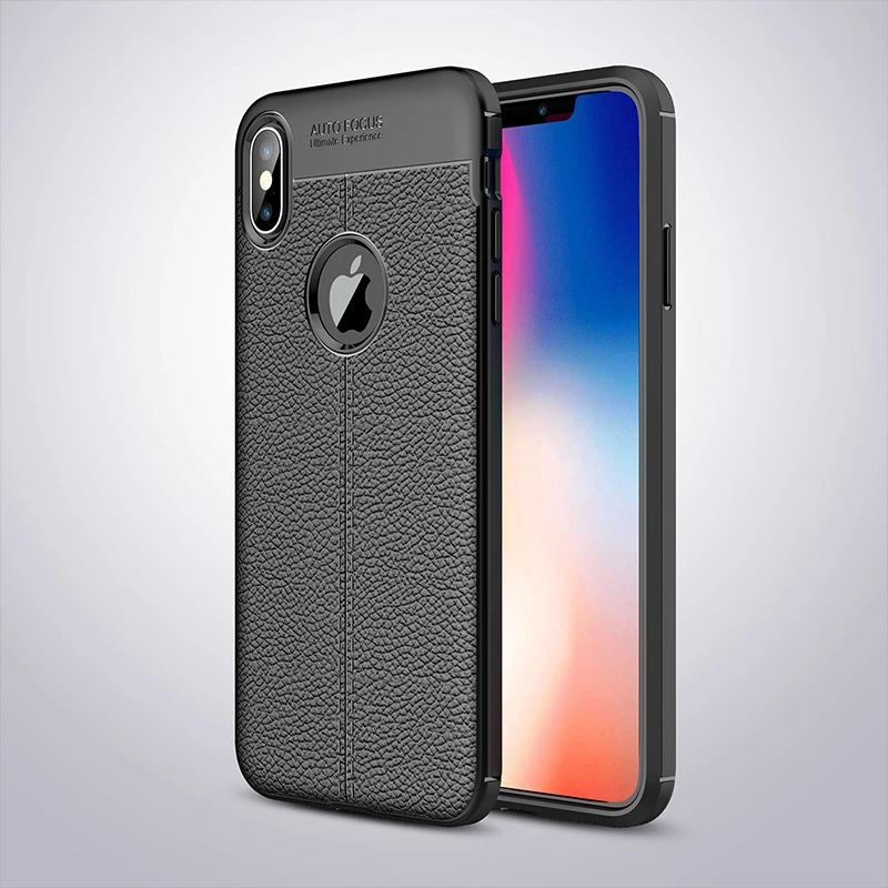 Best Carbon Fiber Leather For iPhone XR XS XS Max 7 6 6s Plus Shockproof Back Cover For iPhone XR XS XS Max Protective Case