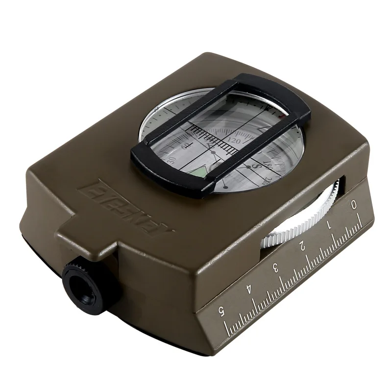 Eyeskey Водонепроницаемый Профессиональный военный армейский металлический Прицельный серебристый компас Клинометр оборудование для кемпинга