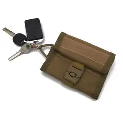 Водостойкий 600D нейлоновый мужской Открытый тактический кошелек армейский Универсальный спортивный кошелек Molle карта карманный ключ