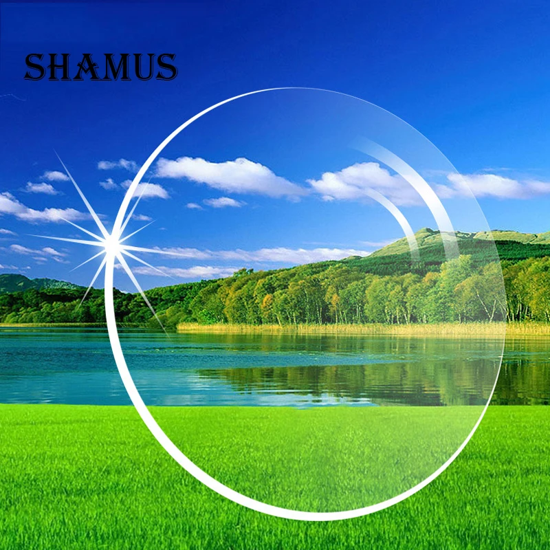 Асферические индивидуальные линзы SHAMUS 1 67 SPH 0 800 антирадиационные очки с защитой