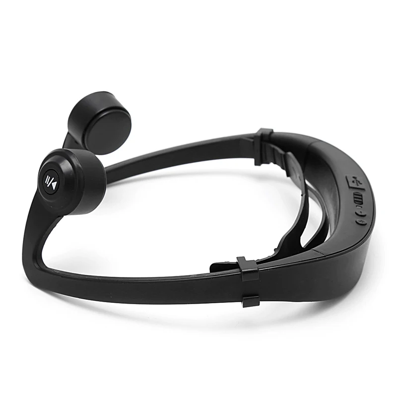 OOTDTYV9 ушной крючок костной проводимости Bluetooth 4,2 спортивные наушники гарнитура с микрофоном регулируемая повязка на голову для Android IOS смартфон