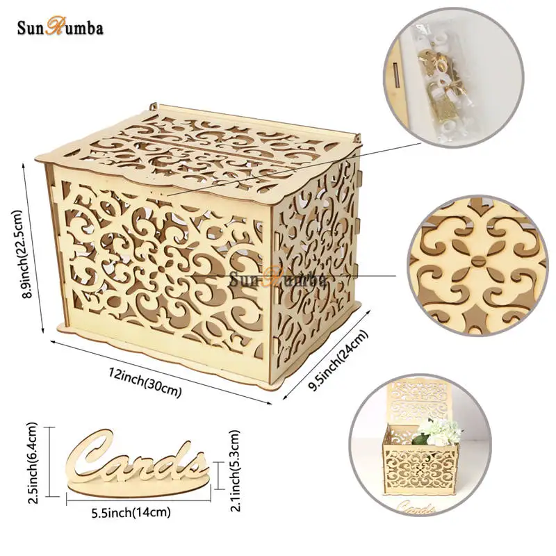 Wedding card box MUW-324-08