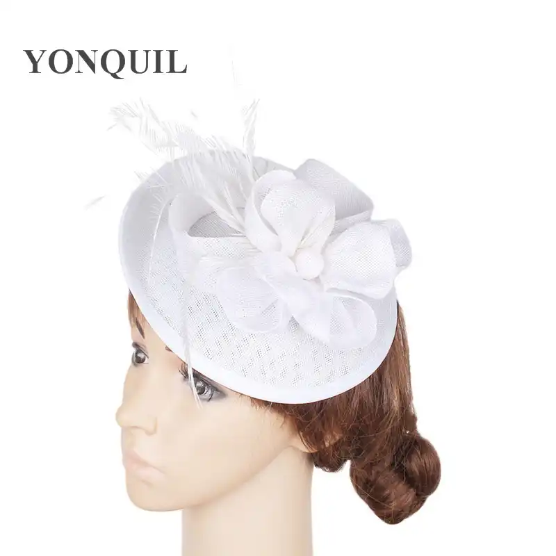 Royal Blue Hair Fascinators For Short Hair Imitation Sinamay