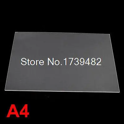 A4 Clear Foglio spesso 1,5/ mm in acrilico perspex trasparente 297mm x 210mm