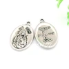 12Pcs San Judas Tadeo Charm Pendants For Jewelry Making Bracelet Necklace DIY Accessories 16x26mm A-450 2