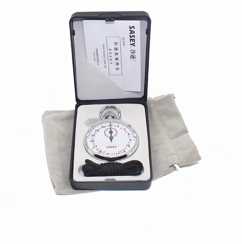 

Mechanical Stop Watch Sports Chronograph Running Timer Handheld Stopwatch Y
