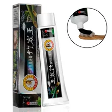 Y& W& F 160 г зубная паста натуральная из черного бамбукового угля универсальный уход за зубами отбеливающая чистая дорожная зубная паста