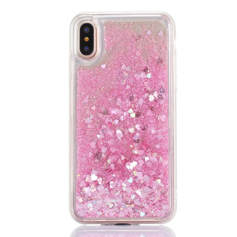 

For Huawei Honor 8 9 10 Lite Dynamic Liquid Bling Quicksand Soft TPU Clear Cover For Honor 6A 6X 7X Case Mate 9 Lite / GR5 2017