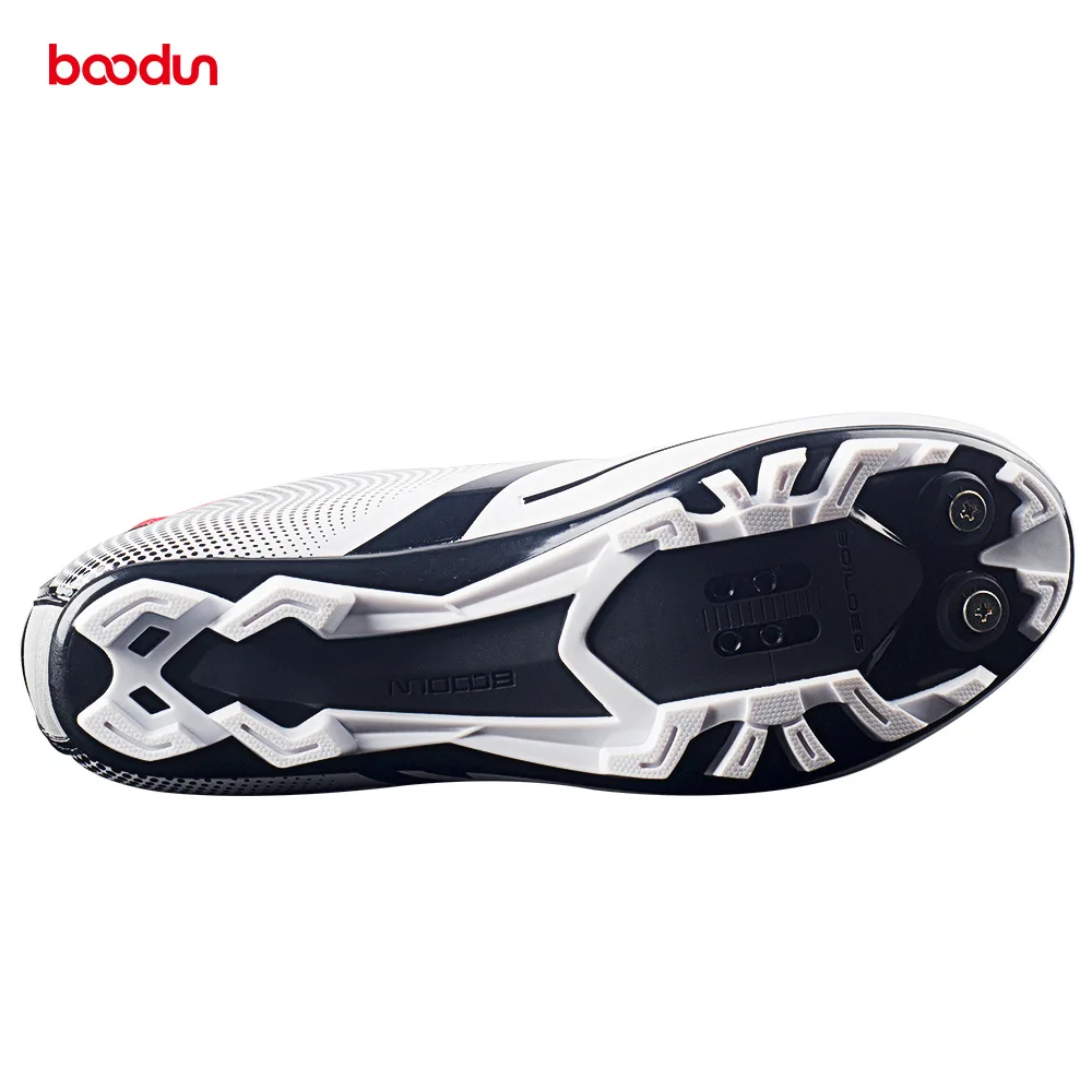 BOODUN 2018 hombres ultraligero Pro autobloqueo ciclismo zapatos montaña bicicleta MTB zapatos reflectantes bicicleta triatlón carreras zapatos