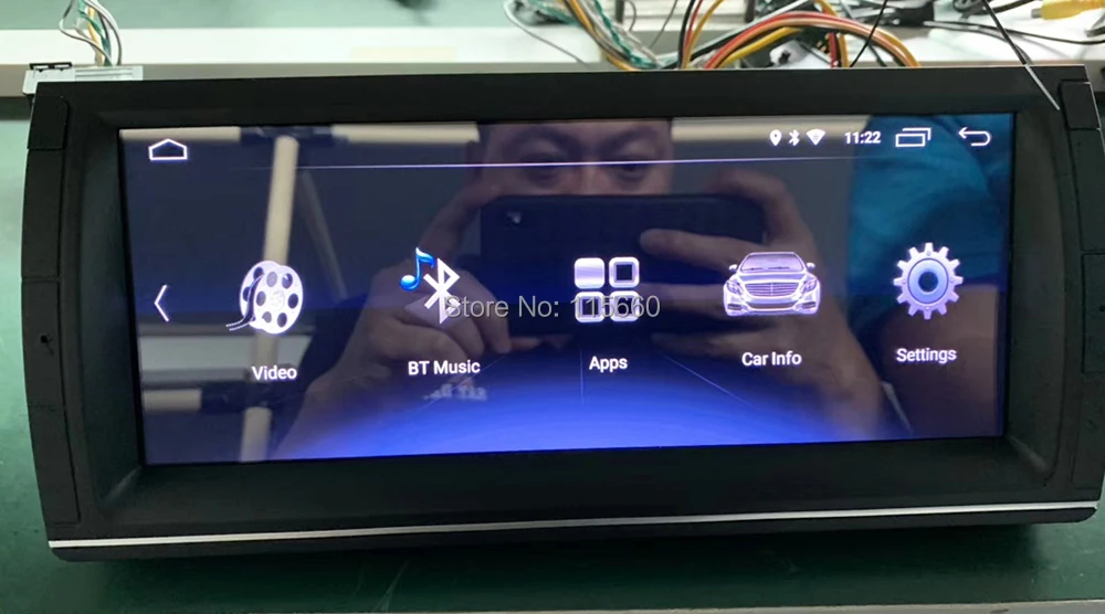 RoadRision 10.25inch Android 8.1 Car Multimedia GPS Navigation for BMW 5-E39-E38 X5-E53 7