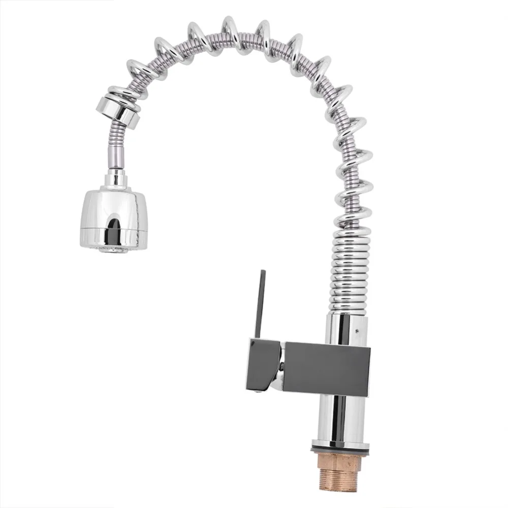 Aliexpress.com : Buy Spring Kitchen Faucet Pull Out Spray Hose Swivel