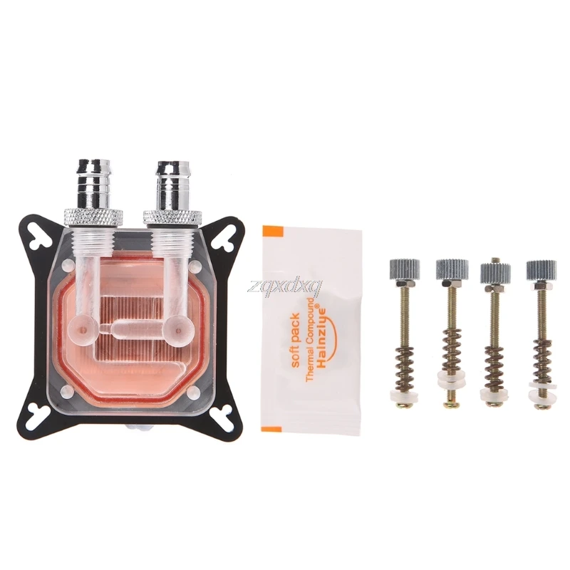 

GPU Water Block Cooling Double Channel Copper Cooler For Graphics Card Radiator Nov12 Drop ship