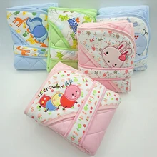 Y133-1 для новорожденных, 85*85 см, весенне-осенний уплотненный спальный мешок для малышей, как пальто, одеяло для маленьких девочек и мальчиков