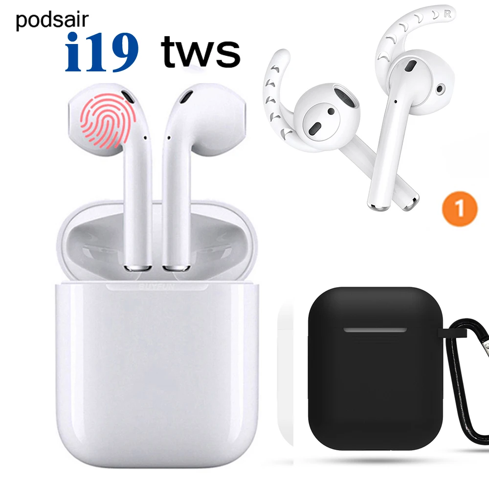 

PodsAir I19 tws wireless Bluetooth tws 5.0 touch headset ear buds pk air i12tws mini pods i10 i11 i12 i16 i17 i18 i19 i20