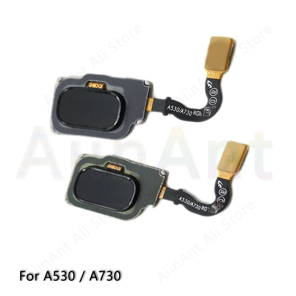 

For Samsung Galaxy A5 A7 2018 A530F A730F Original Back Home Button Fingerprint Sensor Flex Cable Phone Repair Parts