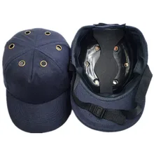 Bump Cap Work Safety Helmet ABS Inner shell Baseball Hat Style Protective Hard Hat For Workwear Head Protection Top 6 Holes