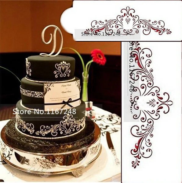 10 L X 4 H Hot Selling Frosting Cake Stencil Mould Decorative