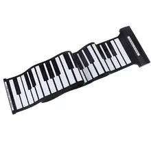 88 клавиш USB Roll up рулонный электронный пианино клавишные профессиональный