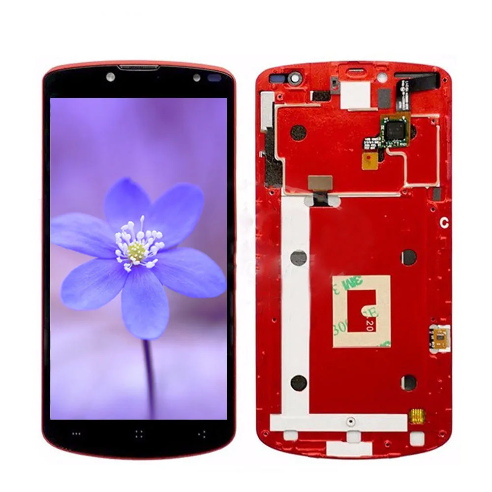 

For Prestigio MultiPhone PAP 7500 PAP7500 LCD Display Screen With Touch Screen Digitizer with frame