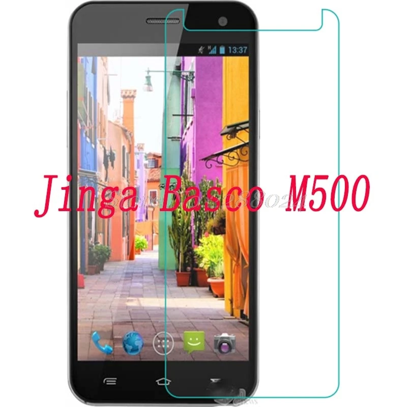 

Tempered Glass Film FOR Jinga Basco M500 Screen Protector Premium Scratch-proof Protective Front Glass Film