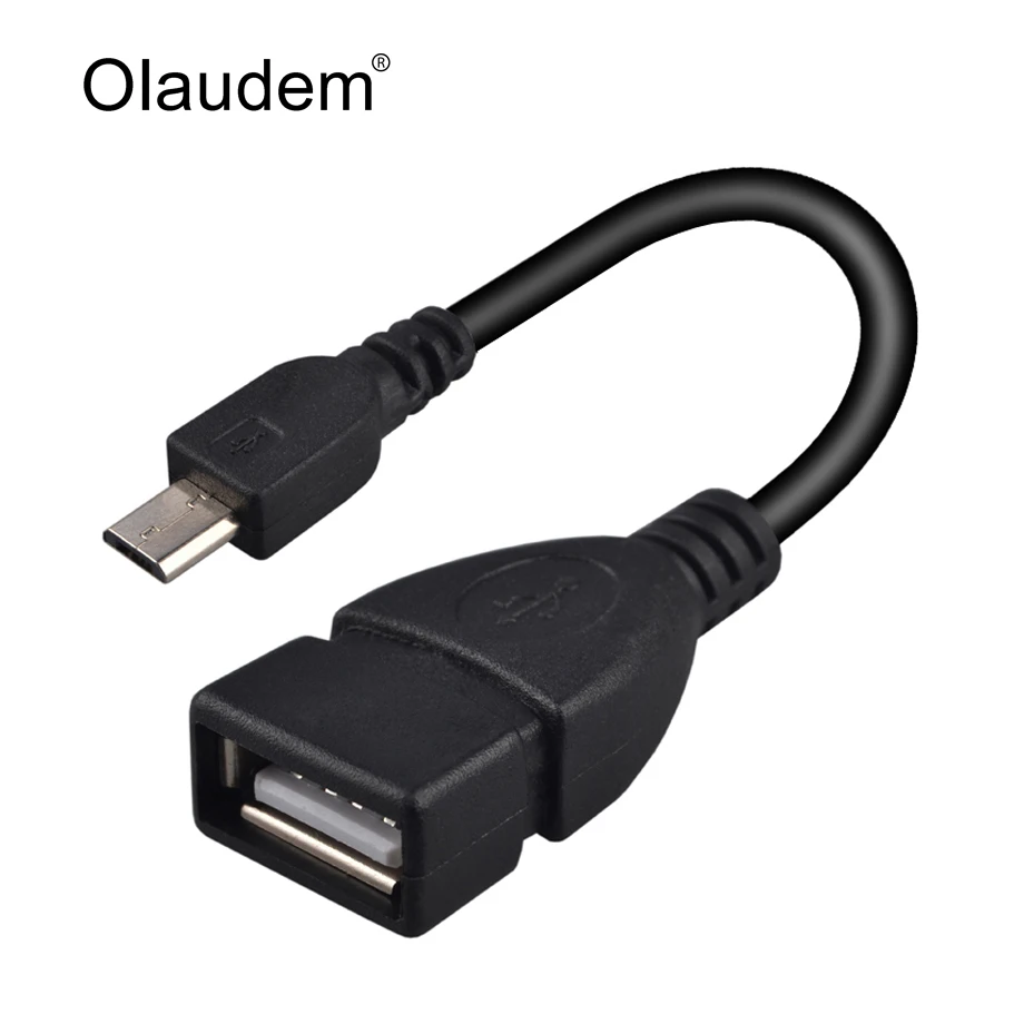 

Micro USB 2.0 OTG Cable Adapter Male Micro USB to Female USB For Samsung LG Sony HTC Android Smartphone with OTG Function