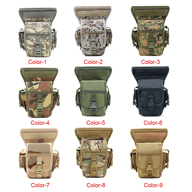 900D уличный тактический рюкзак с карманами на талии, военный пояс для ног, сумка для охоты, туризма, рыбалки, поясная сумка для ног, карманы для инструментов
