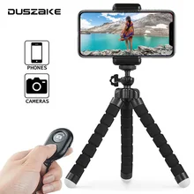 DUSZAKE, Mini trípode Flexible de pulpo para cámara de teléfono, Mini Trípodes para teléfono móvil, trípode para iPhone Samsung Xiaomi
