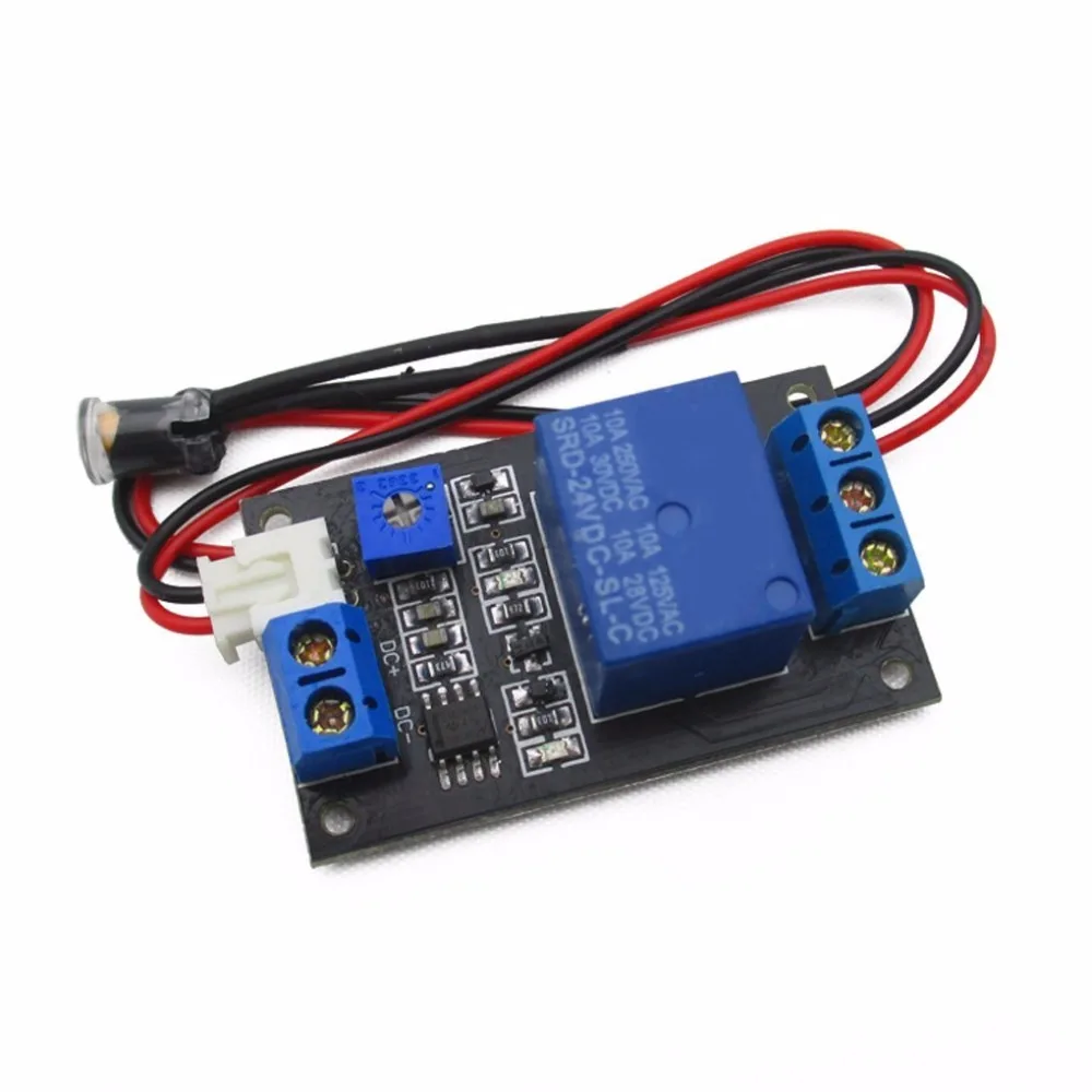 

Photoresistance Relay sensor Light switch No light sensor control module 24V