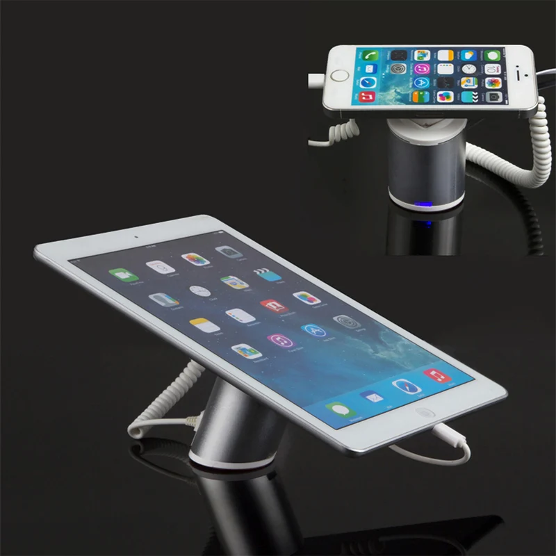 

10x Chargeable phone security display stand holder burglar alarm bracket rack system for cell mobile phone/tablat /Ipad retail