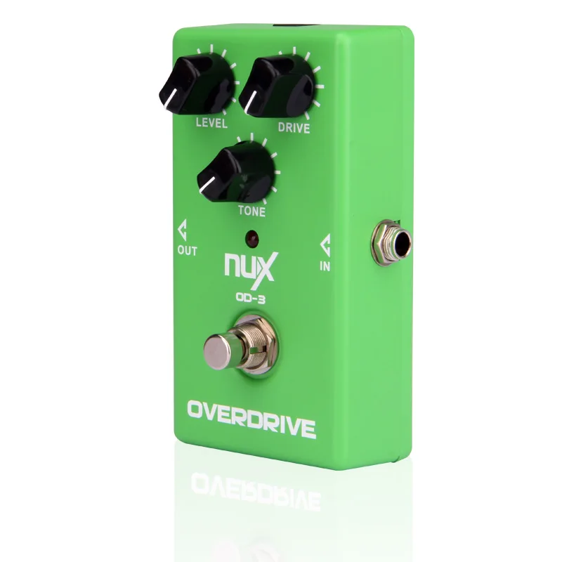 ture bypass verde de alta qualidade pedal efeito guitarra