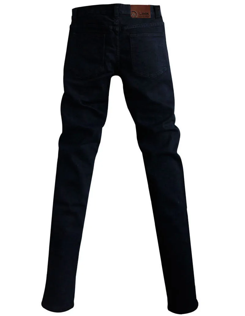Лидер продаж Мужские корейский дизайнер черный Slim Fit джинсы для женщин в стиле панк супер узкие брюки с цепочкой