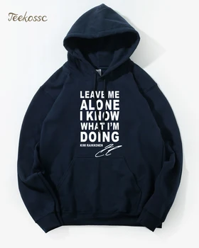 

2018 Men Hoodie Leave Me Alone I Know What I'M Doing Hooded Sweatshirt Mens 2018 Winter Autumn Black White Grey Funny Hoodies
