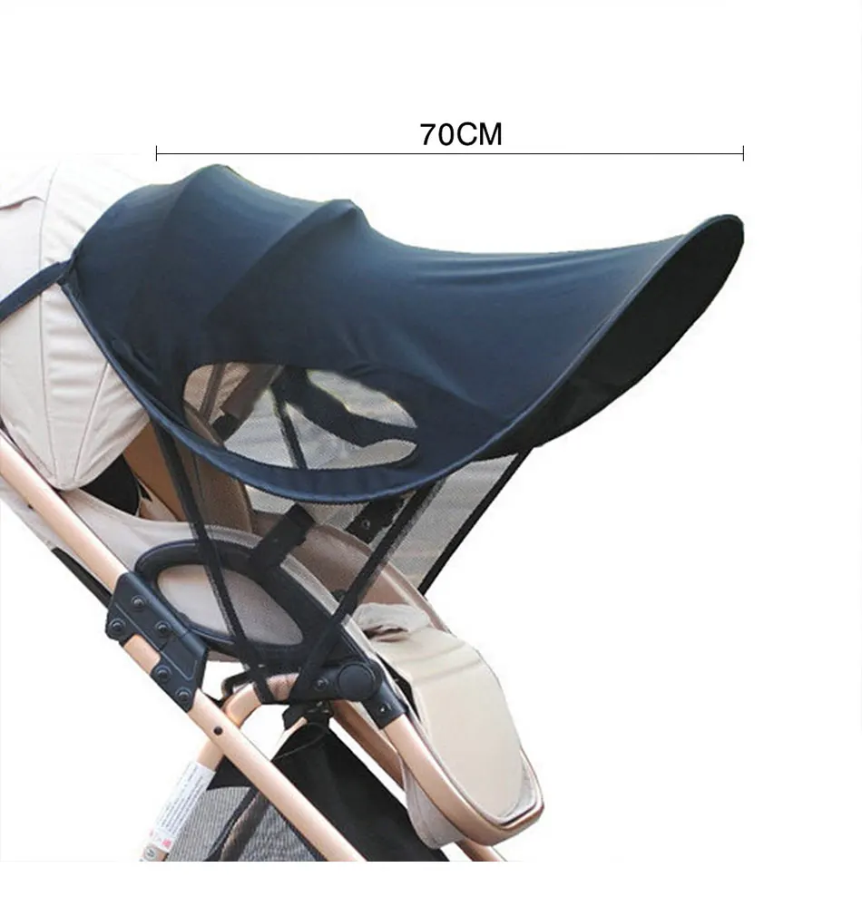 Зонтичные коляски регулируемая, для прогулок с малышом автомобиля козырек, противосолнечный щиток зажим коляски Аксессуары для колясок