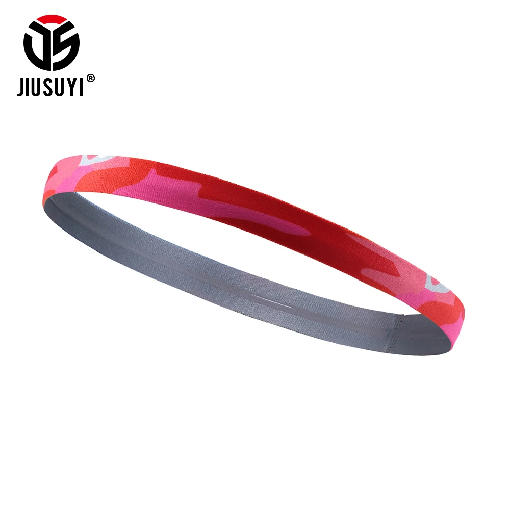 

Moisture-wicking Headband Sweatband Hair Elastic Hairpins Head Hoop Sports Stretch Head Band Headwear for Women Men Anti-slip