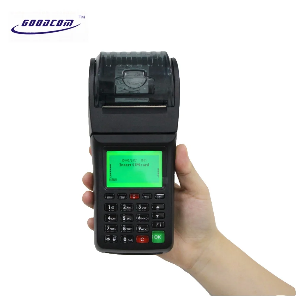 Беспроводной Автономный портативный POS терминал с портативным размером|portable pos