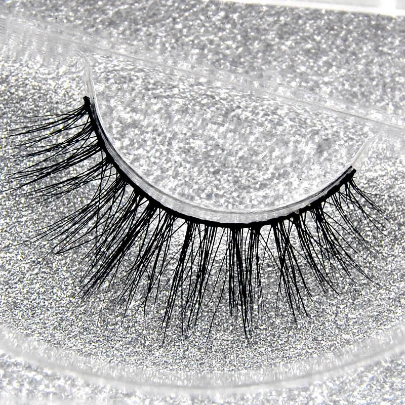 3D mink eyelashes long lasting lashes natural dramatic volume extension false Cruelty Free makeup A18 | Красота и здоровье