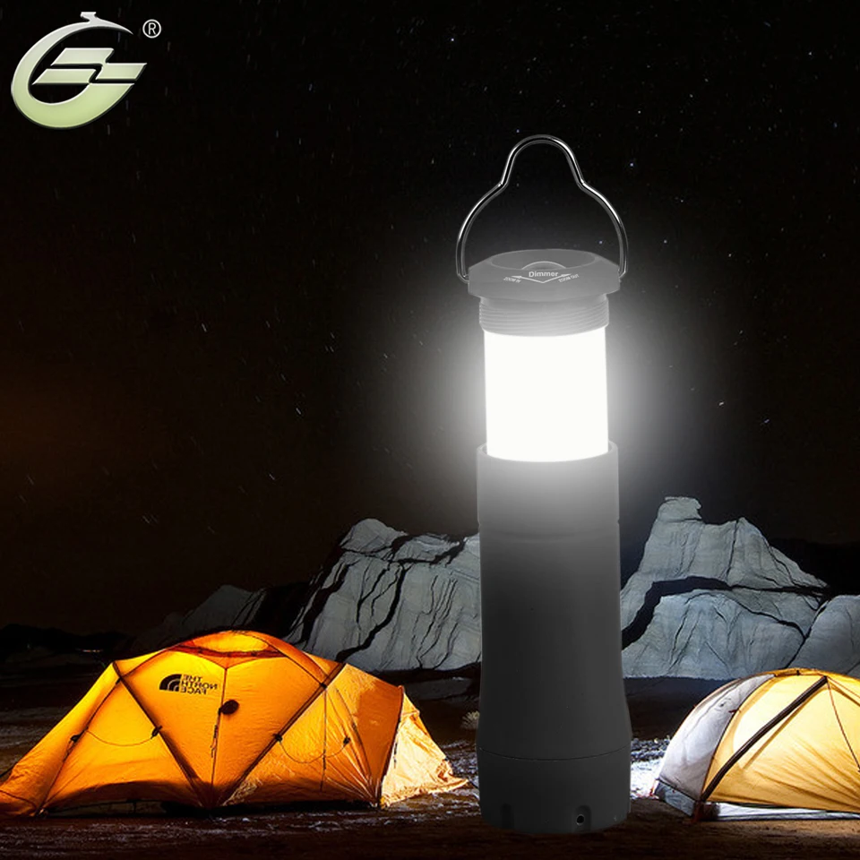 

Mini Portable Lantern Tent Light LED Bulb Emergency Lamp Waterproof Hanging Hook Flashlight For Camping 4 Colors Use 3*AAA