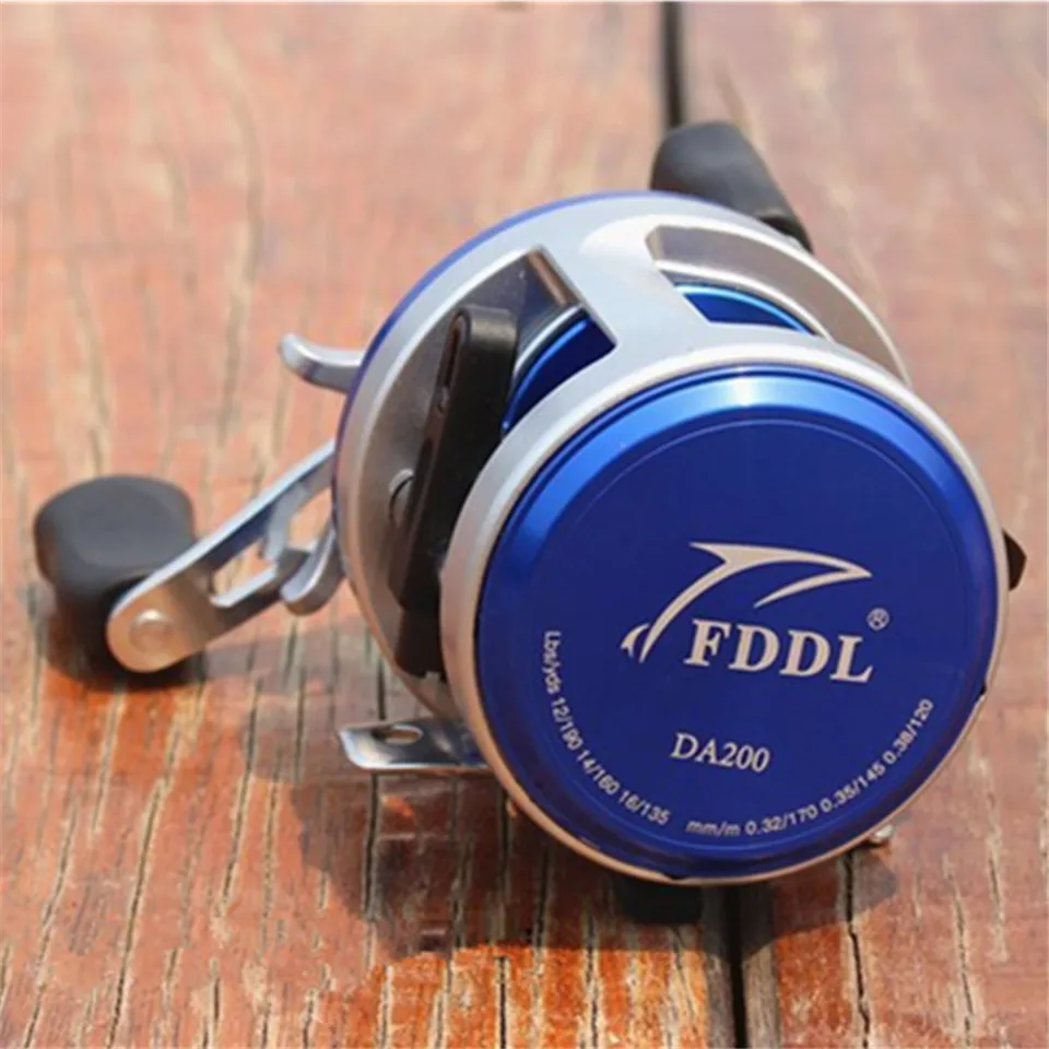 Carretel de Pesca Duplo Freio Centrífugo Rolamentos Fiação Metálica Direita Mão Esquerda Fundição Isca 4.7: 1corrosion-resistant 7 High Quality Esporte e Lazer