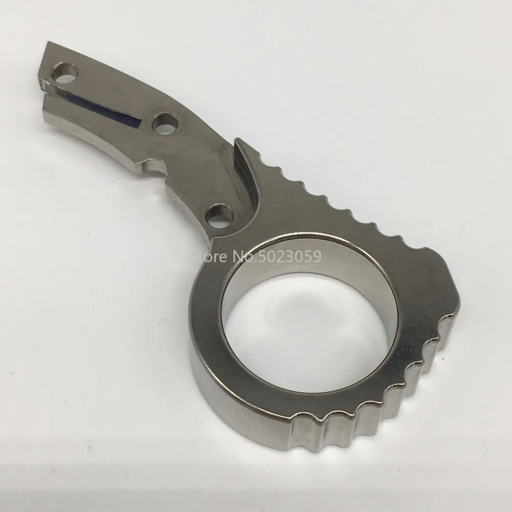 

Titanium Alloy Signet Ring for Knife Handle Parts, Just Suitable for Genuine C11