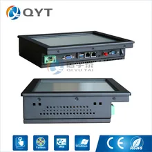 Industrial pc Inter j1900 2.0GHz with 2LAN/4USB2.0 10″ touch screen embedded panel pc 2GB RAM 32G SSD Resolution 800×600