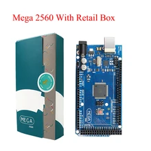 МЕГА 2560 R3 плата 2012 официальная версия с ATMega 2560 ATMega16U2 чип Интегрированный драйвер с оригинальной розничной коробкой