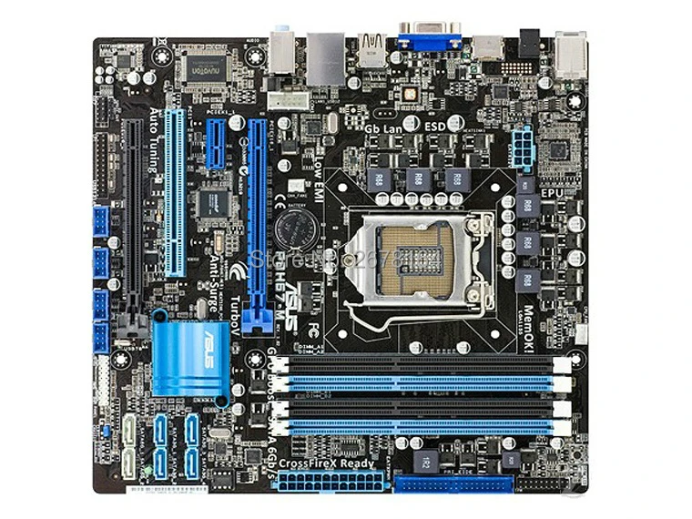 Оригинальная материнская плата ASUS P8H67-M DDR3 LGA 1155 32GB модель Intel H67 настольная материнская плата