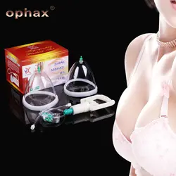 OPHAX насос для увеличения груди для Для женщин Вакуумный Куб груди повышение баночный массаж с всасывания насоса терапевтический массажер