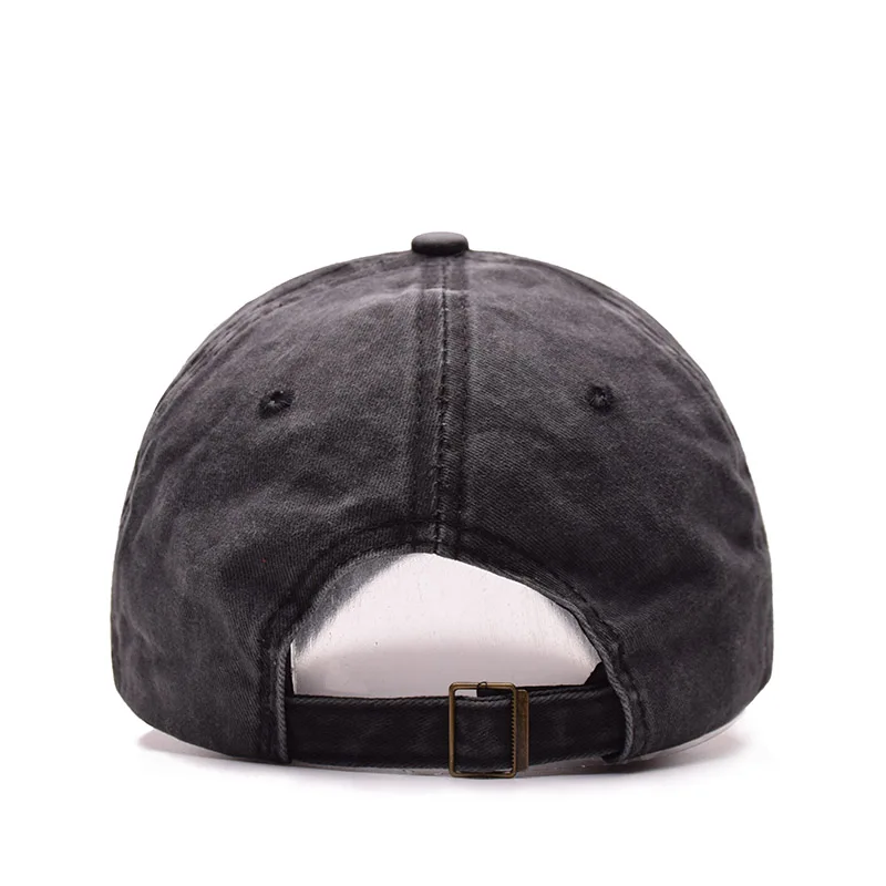 IOTTG colores mezclados lavados Denim Snapback sombreros otoño verano Unisex gorra de béisbol Golf Sunblock Beisbol Casquette Hockey gorras